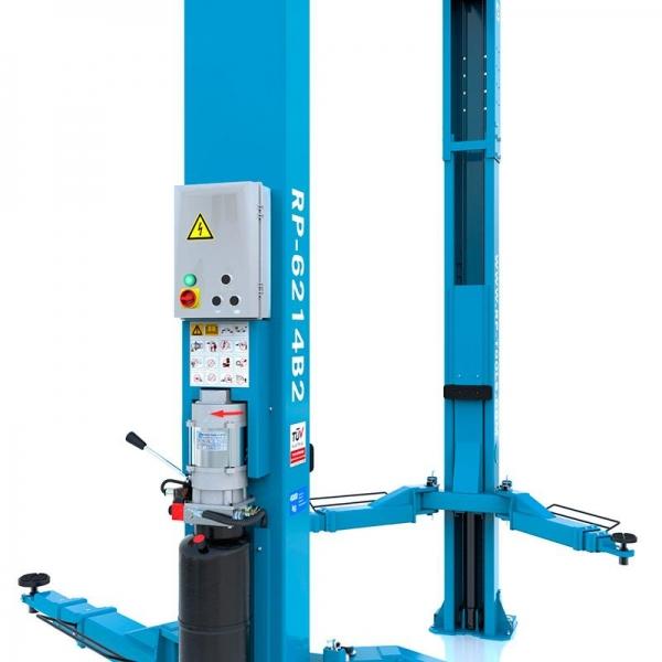 2-Säulen-Hebebühne hydraulisch OV 3,2 t, 230 V, H: 3,75 m (verstellbar) RP-R-6213B2-375-230V